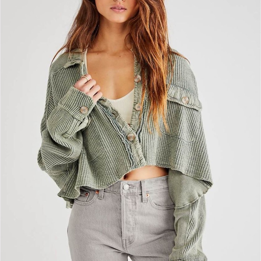 Free People One Scout Cropped Jacket